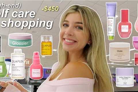 let's go self care shopping for high-end products
