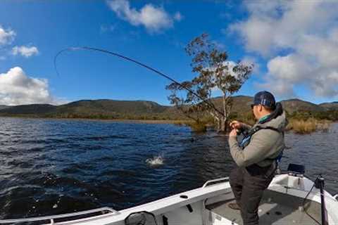 Catching Brown Trout on Damsels and Streamers