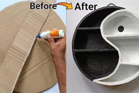 Room Organizer Ideas | Reuse Idea with Cardboard | Best Out of Waste