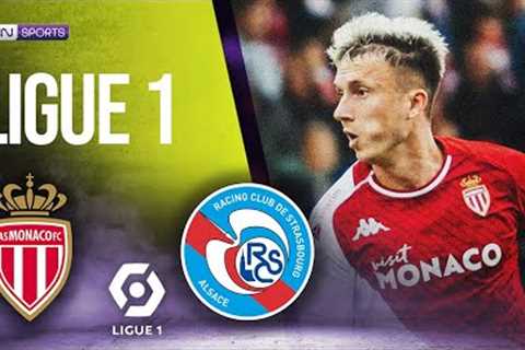 Monaco vs Strasbourg | LIGUE 1 HIGHLIGHTS | 08/20/2023 | beIN SPORTS USA