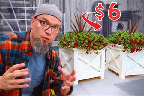 The $6 Planter (Version 2) - Low Cost High Profit - Make Money Woodworking