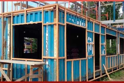 Man Builds Amazing DIY Container Home | Low-Cost Housing | @choigotv001