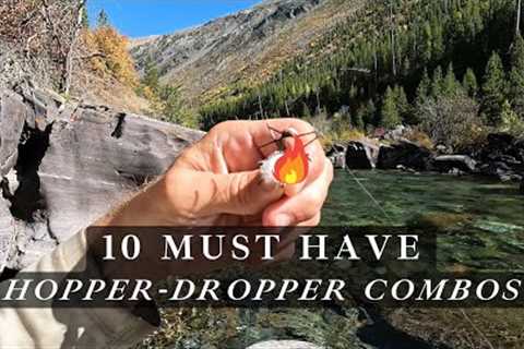 10 proven HOPPER - DROPPER rigs BIG FISH won't ignore - fly fishing combos that work anywhere.