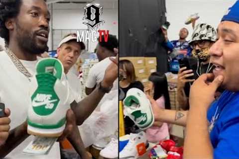 Meek Mill Teaches Sneaker Salesman The Art Of Hustlin At Got Sole New York! 👟