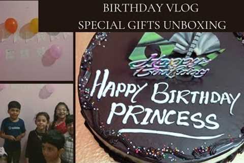 Umaimah Birthday vlog || 7 Special gifts || Gifte Unboxing || Party at home.