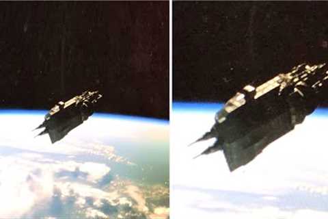 This Man Just Released The Clearest Image Of The Black Knight Satellite After It Was Seen By The ISS