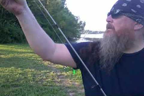 Ultralight set up did all the work on Binder Lake