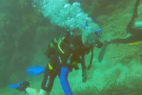 SCUBA Diving in Greece - Blue Hole in Vouliagmeni