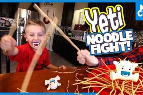 K-City Plays Yeti Noodle Fight! (Family Board Games SuperCut)