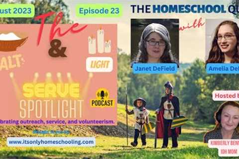 Adventure Awaits!  Working/Homeschooling Parents Find Support With The Homeschool Quest - Episode 23