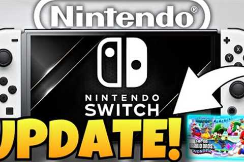 New Nintendo Switch System Update 16.1.0 Explained... + Super Mario Bros Wonder NEWS!
