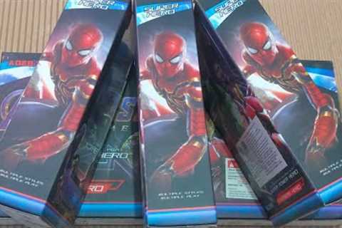 unboxing and review avengers iron man hulk thor