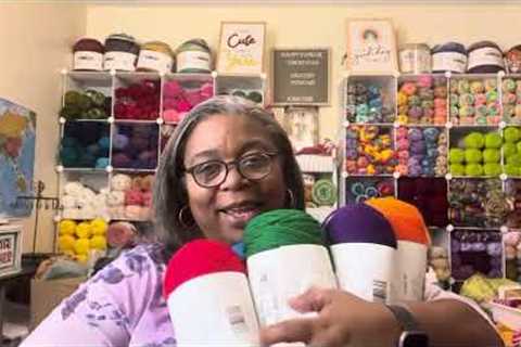 Happytohook Creations- Birthday gifts and a yarn swap from Ireland! #crochet #yarn #crochettube