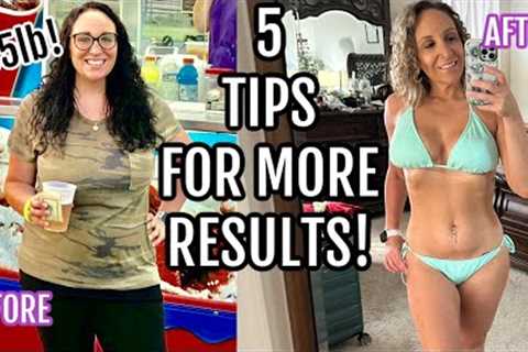 5 Tips to Lose Weight NOW! Create an EASY Healthy Lifestyle!