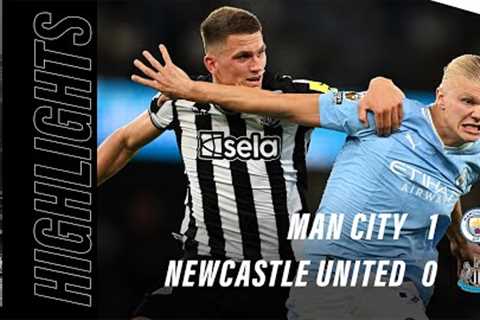 Manchester City 1 Newcastle United 0 | Premier League Highlights