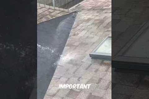 Tips on performing roof water test. Leak test. #roofing #leaks  #homeimprovement #tips #diy  #shorts