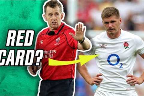 Farrell’s red, South Africa’s penalty try and Nigel’s Rugby World Cup Memories | Whistle Watch