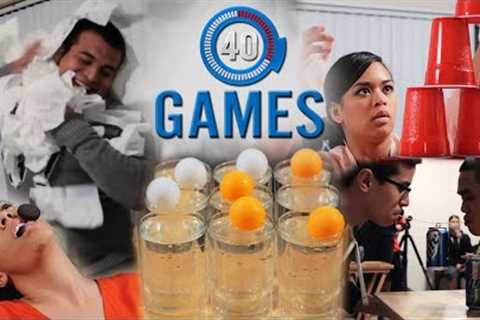 Minute to Win It Games: The 40 Greatest Party Games (PART 1)