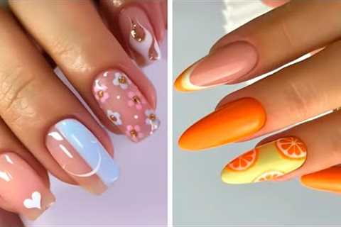 Nail Art Design #Shorts ❤️💅 Compilation For Beginners | Simple Nails Art Ideas Compilation #557
