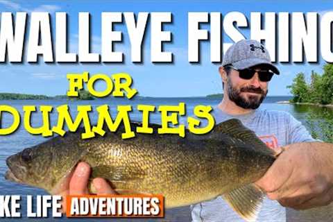 Walleye Fishing For Beginners | Tips And Tricks | How To Catch and Cook Walleye
