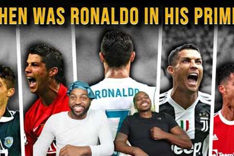 When was Cristiano Ronaldo in his Prime? 🤔(REACTION)
