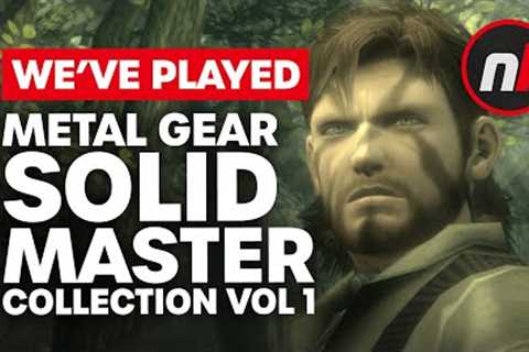 We've Played Metal Gear Solid Master Collection Vol 1 on Switch - Is It Any Good?