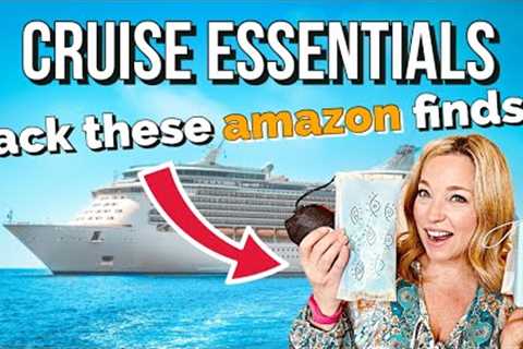 10 Bargain Amazon Travel Cruise Essentials You NEED for your NEXT cruise!