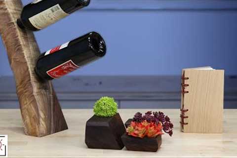3 Easy Woodworking Gift Projects to Make TODAY!