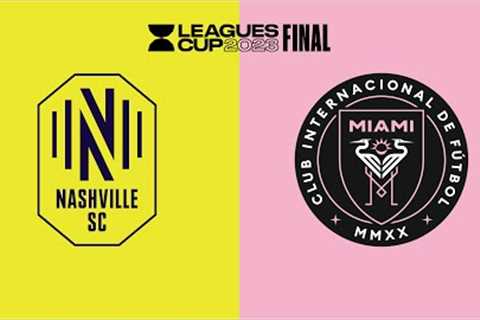 HIGHLIGHTS: Nashville SC vs. Inter Miami CF | August 19, 2023
