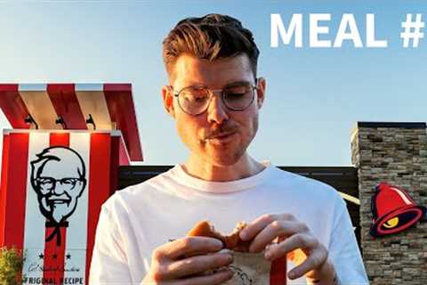 I Tried Eating Every Kind of American Fast Food in 24hrs