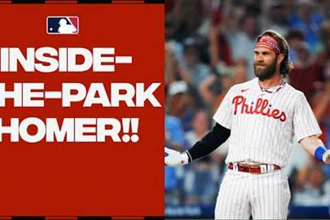 Bryce Harper HITS AN INSIDE-THE-PARK HOME RUN!