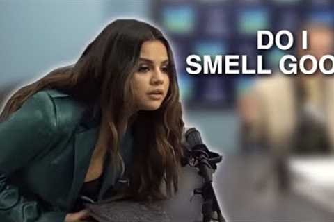 Selena Gomez being herself at interviews