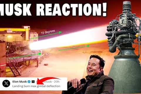 SpaceX Raptor Long duration Testing! Elon Musk's reaction...