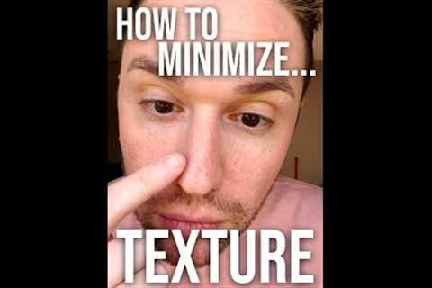 How to MINIMIZE TEXTURE! 🧐 👉🏼 #JohnnyRossMakeup