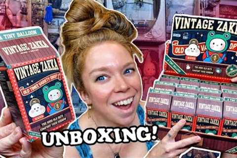 Unboxing Vintage Milk Carton Mystery Boxes - POPMART