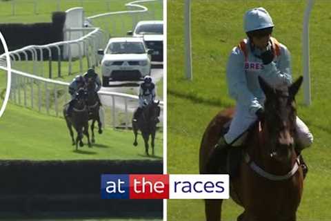 Horse left at the start but still wins! CRAZY victory at Newton Abbot