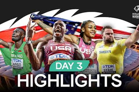 Day 3 Highlights | World Athletics Championships Budapest 23