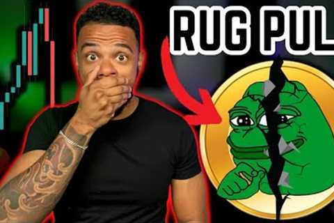 PEPE pulling the rug?! 🚨URGENT 🚨 What we know so far...