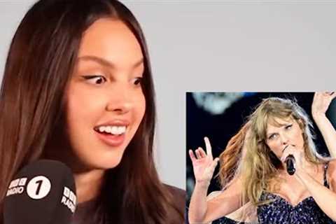 Olivia Rodrigo REACTS to Taylor Swift on The Eras Tour