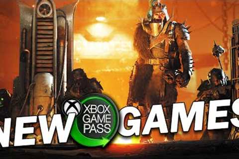 8 BRAND NEW XBOX GAME PASS GAMES ANNOUNCED!