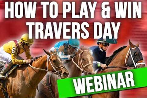 Travers day handicapping seminar with Horse Racing Nation pro reports