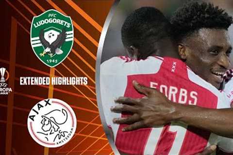 Ludogorets vs. Ajax: Extended Highlights | UEL Qualifiers - Play-offs | CBS Sports Golazo