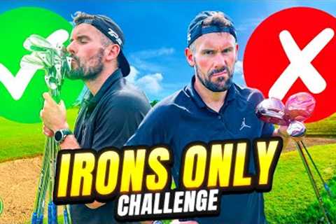 THE IRONS ONLY GOLF CHALLENGE!