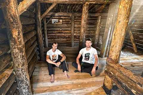 The biggest HOUSE UNDERGROUND SHELTER, raft of planks and a beautiful floor. Part 8