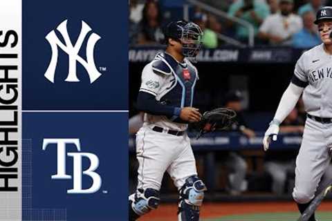 Yankees vs. Rays Game Highlights (8/25/23) | MLB Highlights