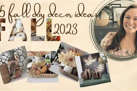 5 Fall Inspired DIY Home Decor Projects | Pumpkins, Scarecrows &amp; Sunflowers | Get Inspired Fall ..