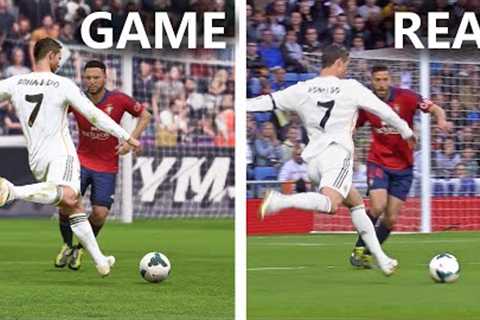 Recreate Cristiano Ronaldo's sensational long shot goals