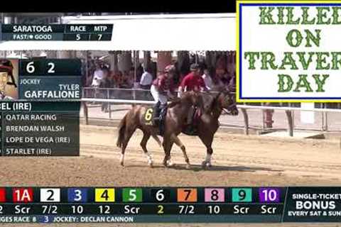NOBEL, killed on Travers Day 8.26.23 @thenyra #saratoga #horseracing