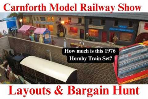 Carnforth Model Railway Show - Aug 2023 - Layouts &amp; Bargain Hunt