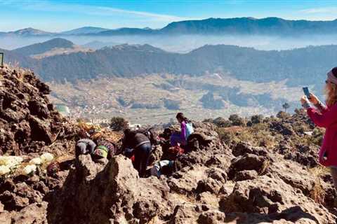 Hiking and rock climbing in Xela, Guatemala